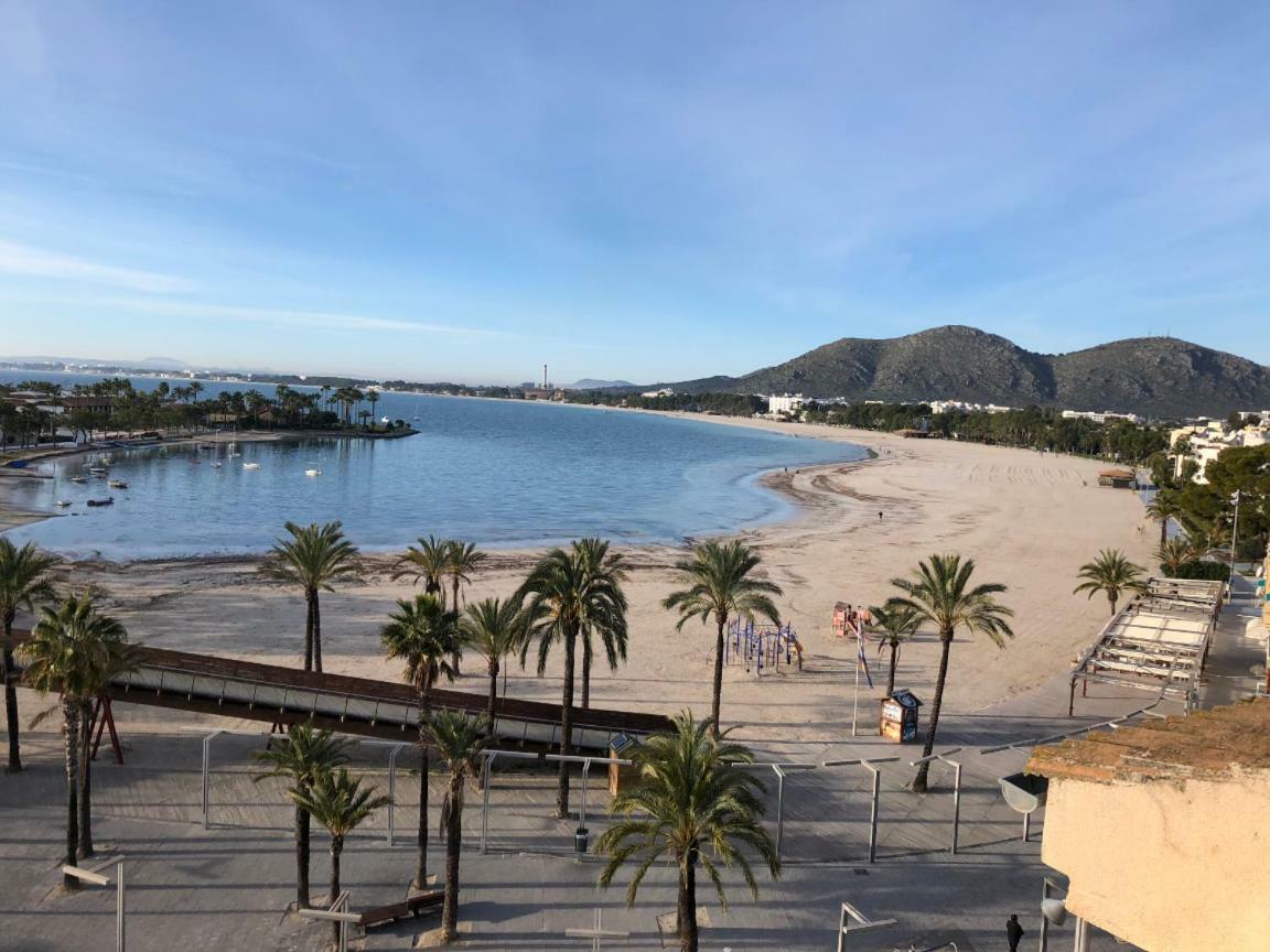 Grand Terrace Apartment In Puerto De Alcudia Exterior photo